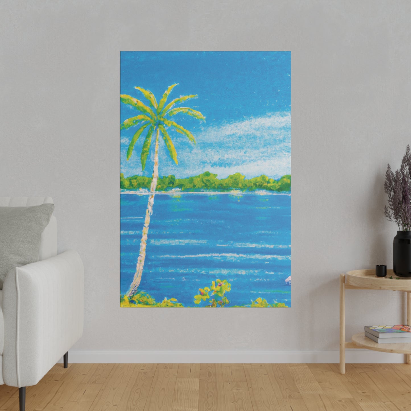 9803Q - Bahamas Ocean Painting Print | Bahamas | Ocean | Beach | Poster | Home Decor | Wall Art | Canvas