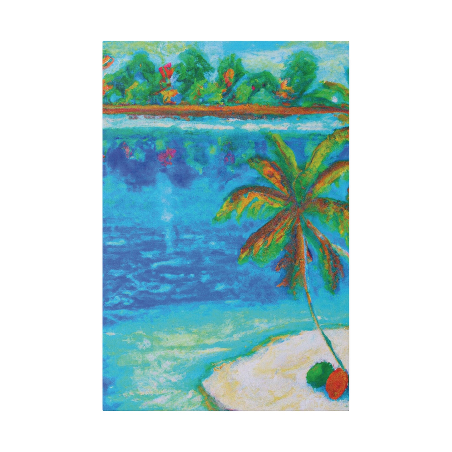 8252T - Bahamas Ocean Painting Print | Bahamas | Ocean | Beach | Poster | Home Decor | Wall Art | Canvas