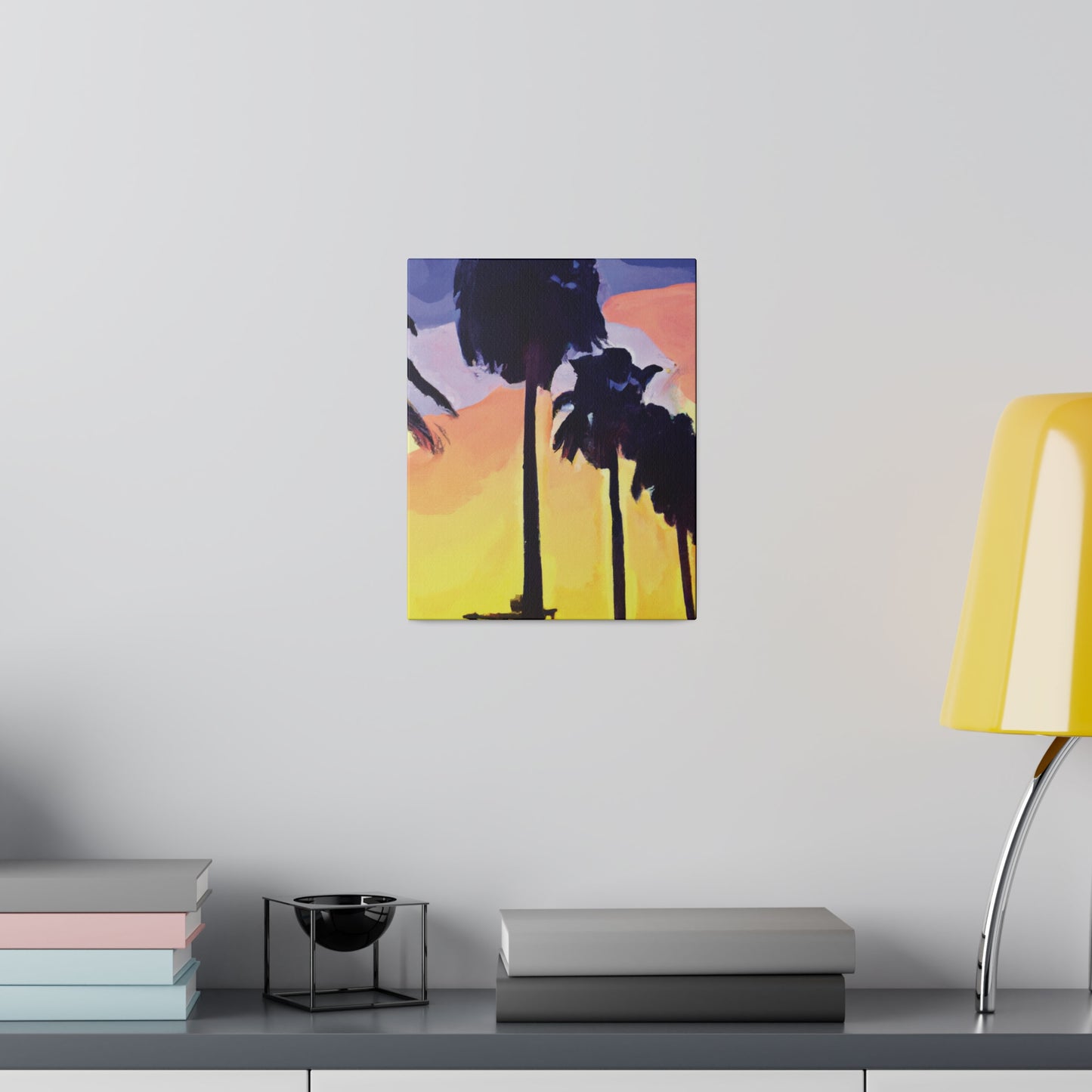 8023Y - Miami Beach Sunset Painting Print | Miami | Beach | Sunset | Poster | Home Decor | Wall Art | Canvas