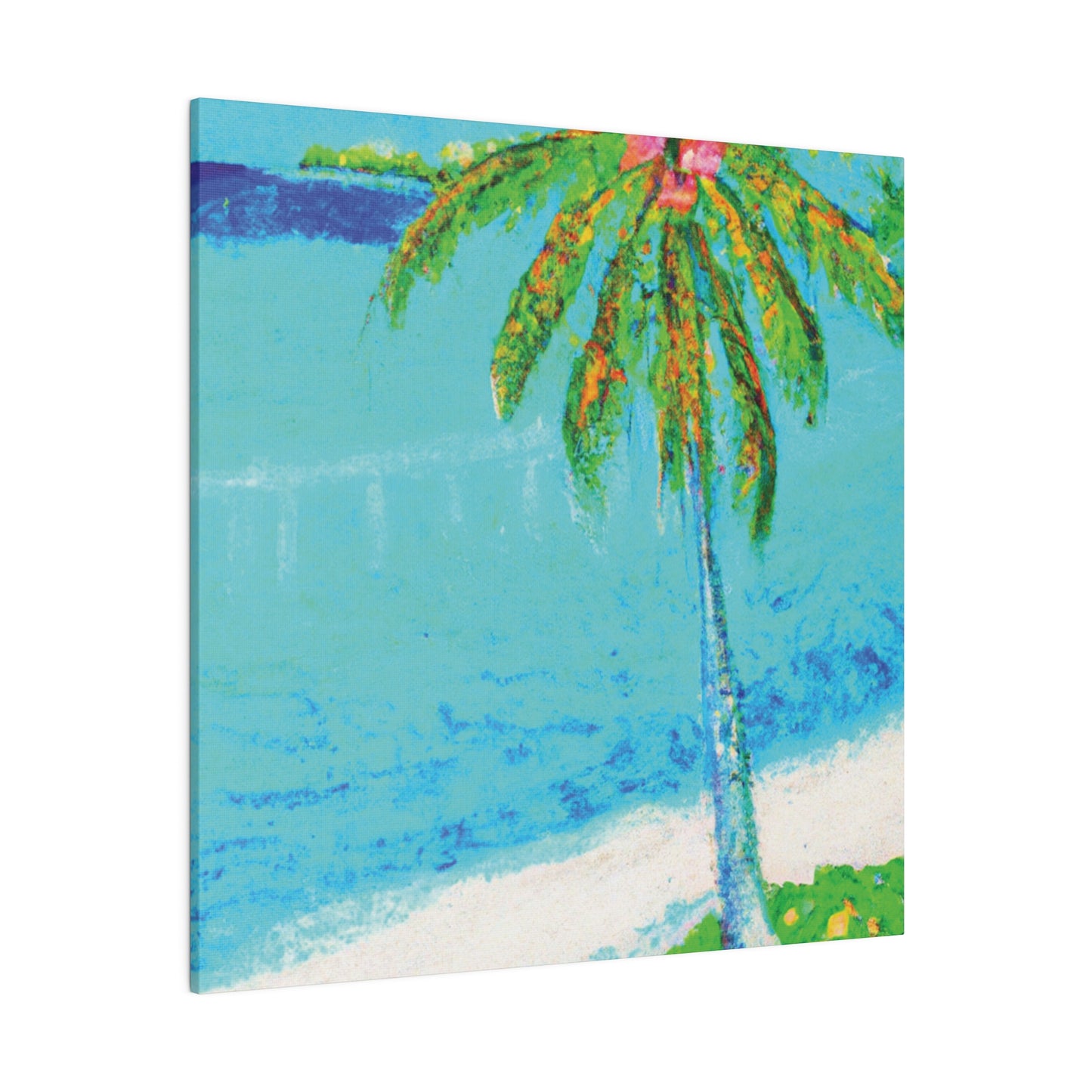 9089H - Bahamas Ocean Painting Print | Bahamas | Ocean | Beach | Poster | Home Decor | Wall Art | Canvas