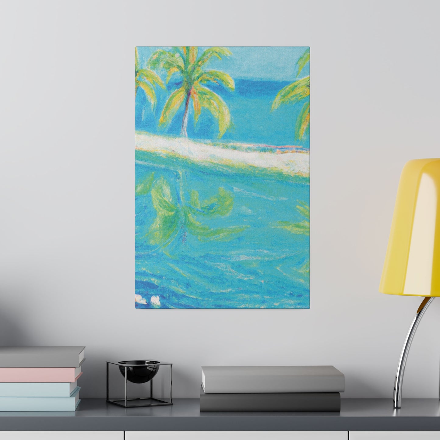 9213P - Bahamas Ocean Painting Print | Bahamas | Ocean | Beach | Poster | Home Decor | Wall Art | Canvas