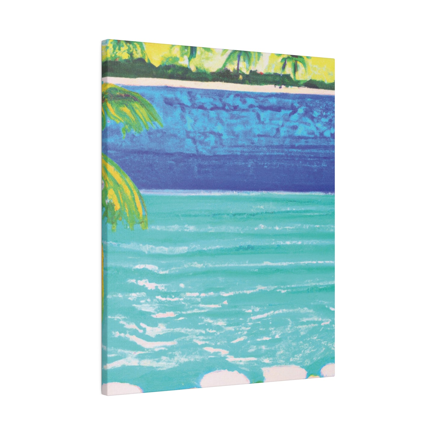 4234Z - Bahamas Ocean Painting Print | Bahamas | Ocean | Beach | Poster | Home Decor | Wall Art | Canvas