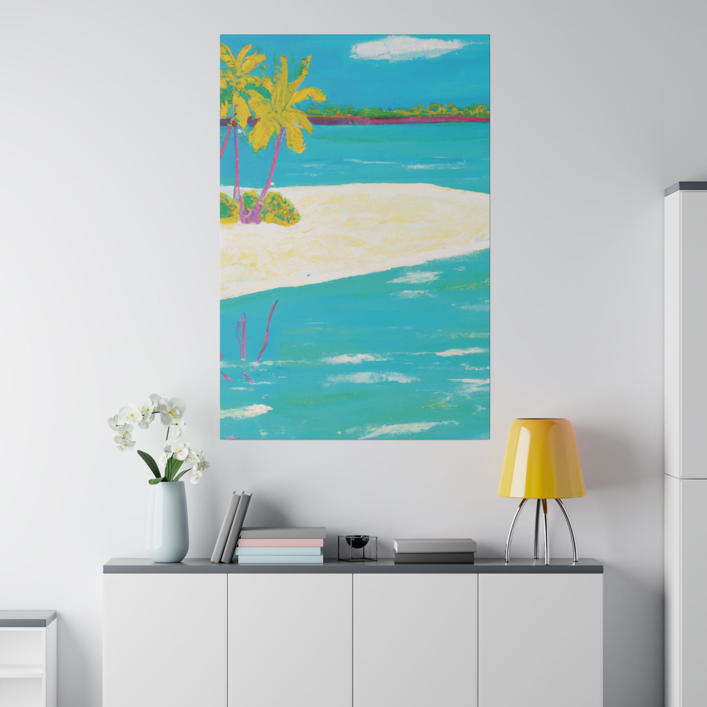 6308B - Bahamas Ocean Painting Print | Bahamas | Ocean | Beach | Poster | Home Decor | Wall Art | Canvas