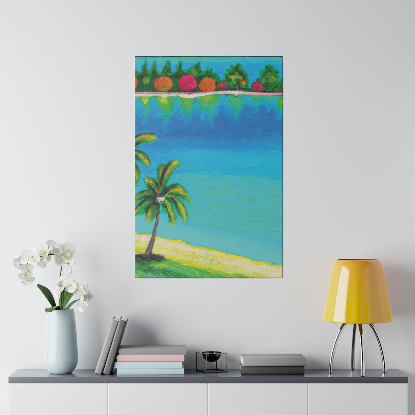 6816J - Bahamas Ocean Painting Print | Bahamas | Ocean | Beach | Poster | Home Decor | Wall Art | Canvas