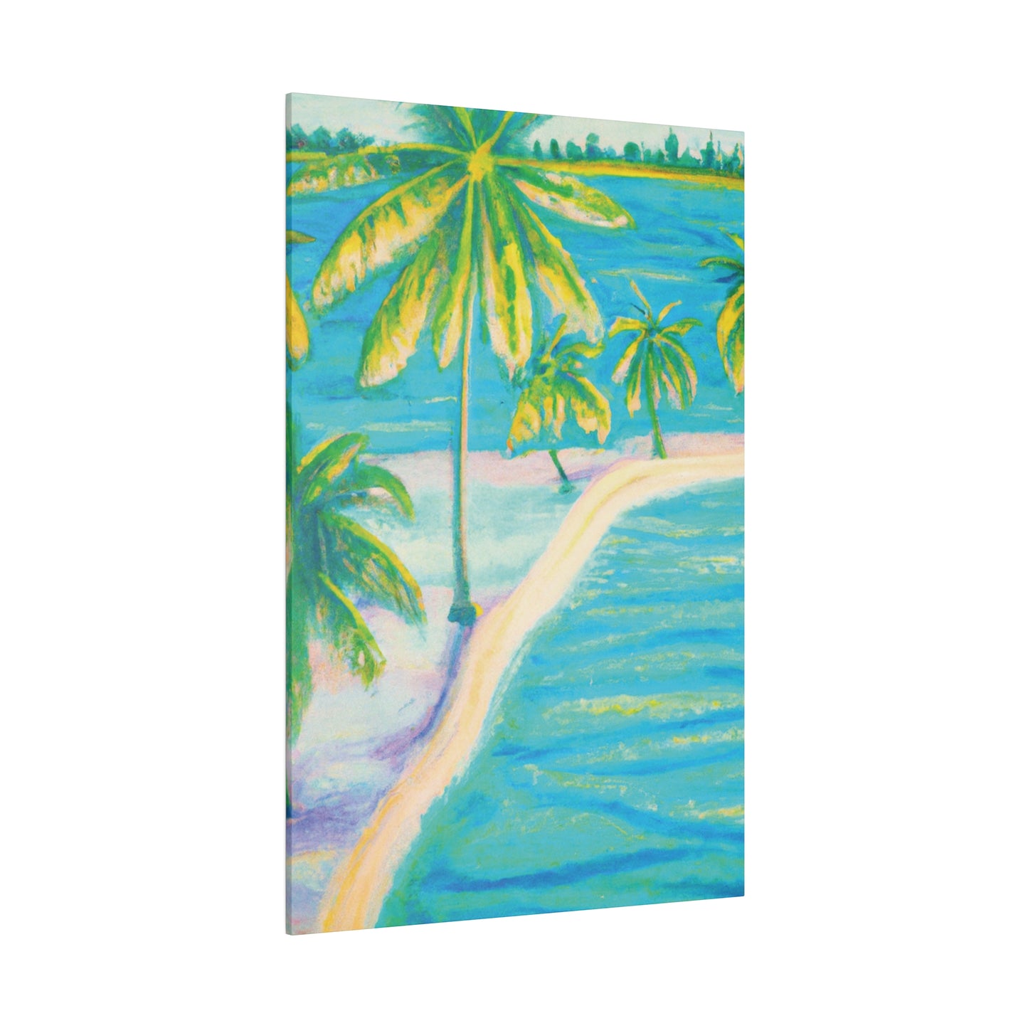 9662V - Bahamas Ocean Painting Print | Bahamas | Ocean | Beach | Poster | Home Decor | Wall Art | Canvas