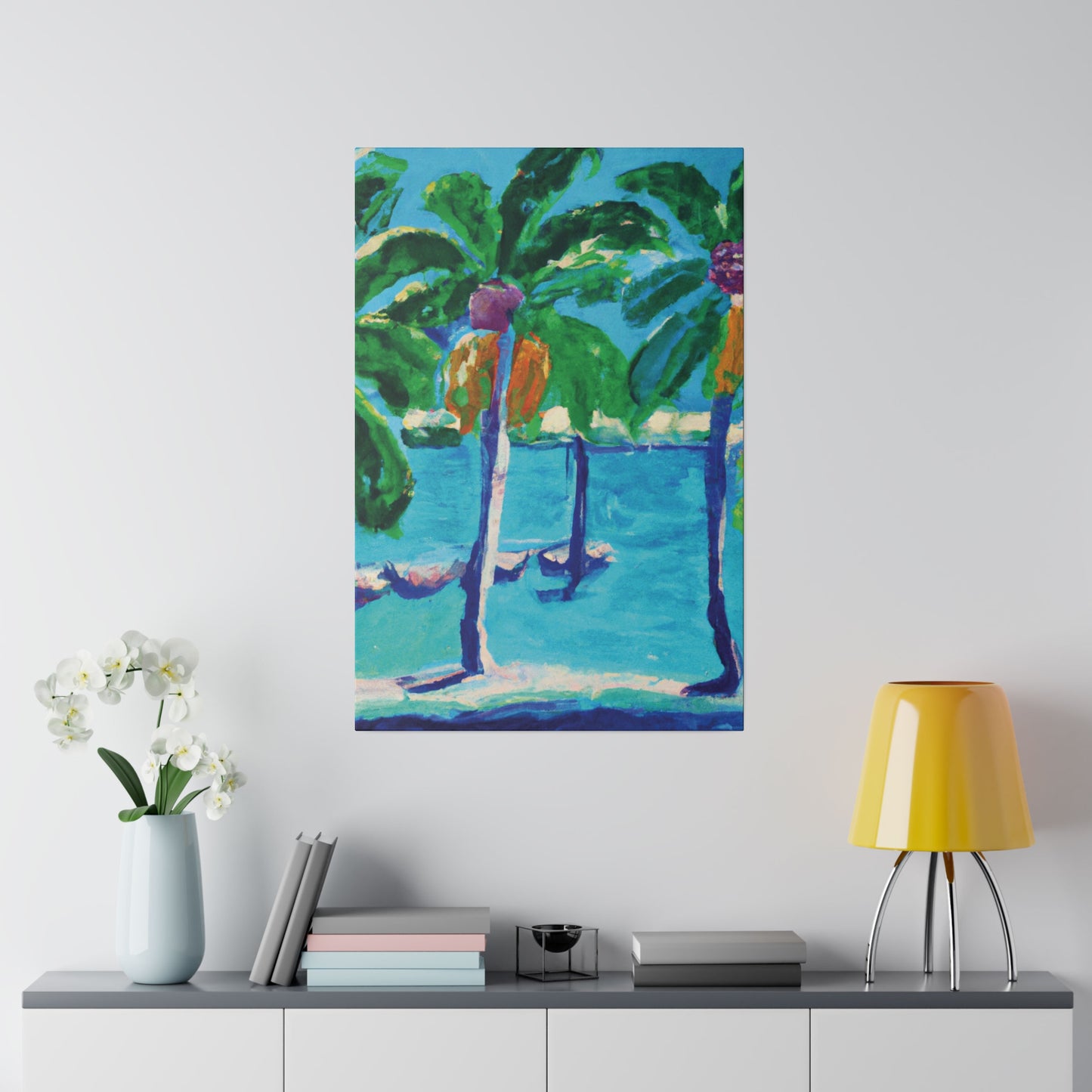 2944U - Bahamas Ocean Painting Print | Bahamas | Ocean | Beach | Poster | Home Decor | Wall Art | Canvas