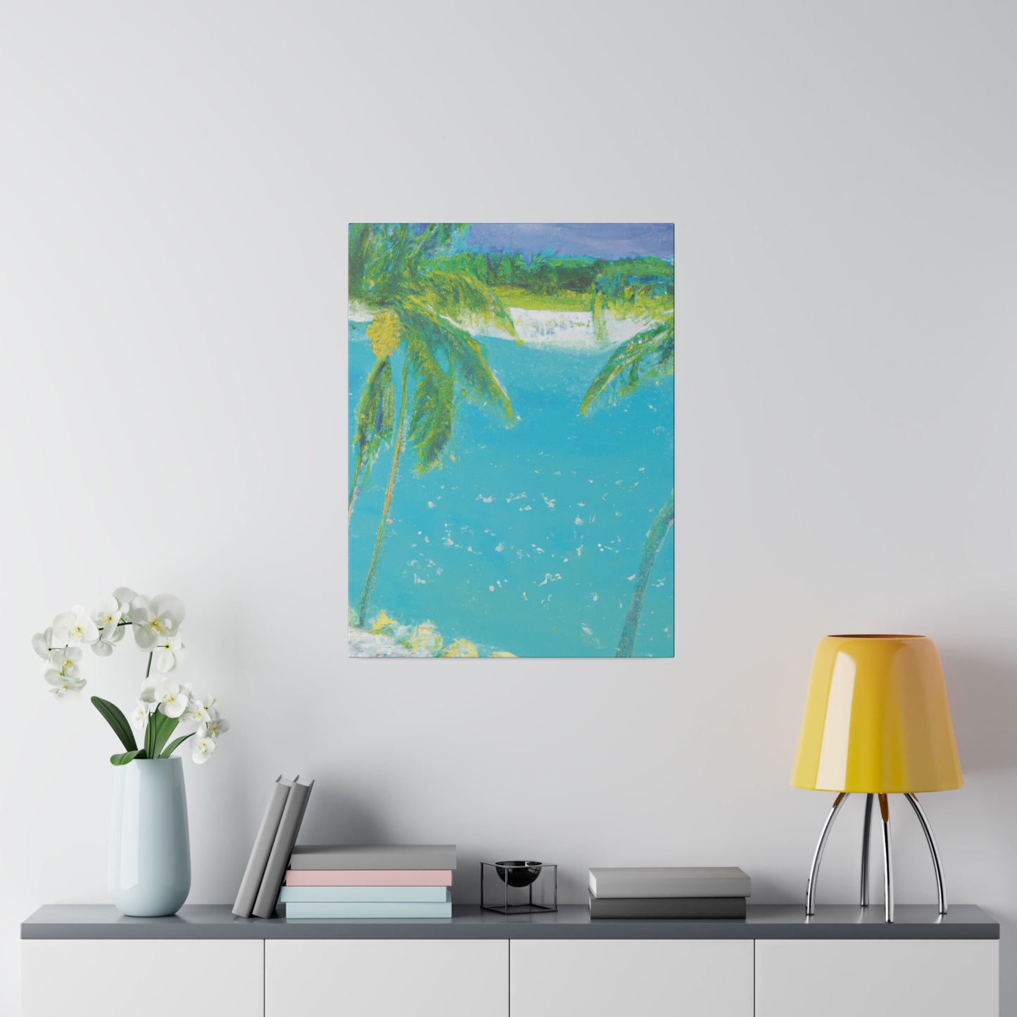 8563Y - Bahamas Ocean Painting Print | Bahamas | Ocean | Beach | Poster | Home Decor | Wall Art | Canvas