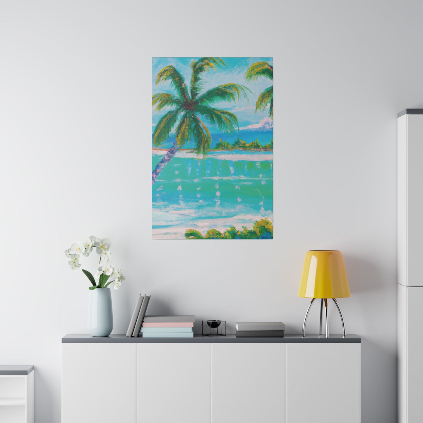 9452K - Bahamas Ocean Painting Print | Bahamas | Ocean | Beach | Poster | Home Decor | Wall Art | Canvas