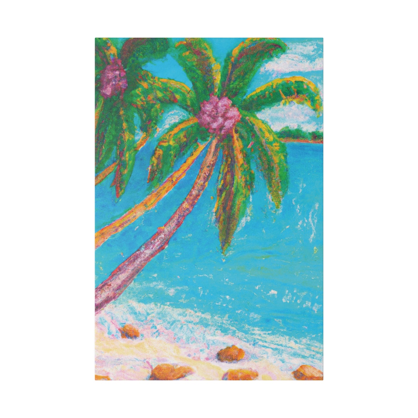 9276V - Bahamas Ocean Painting Print | Bahamas | Ocean | Beach | Poster | Home Decor | Wall Art | Canvas