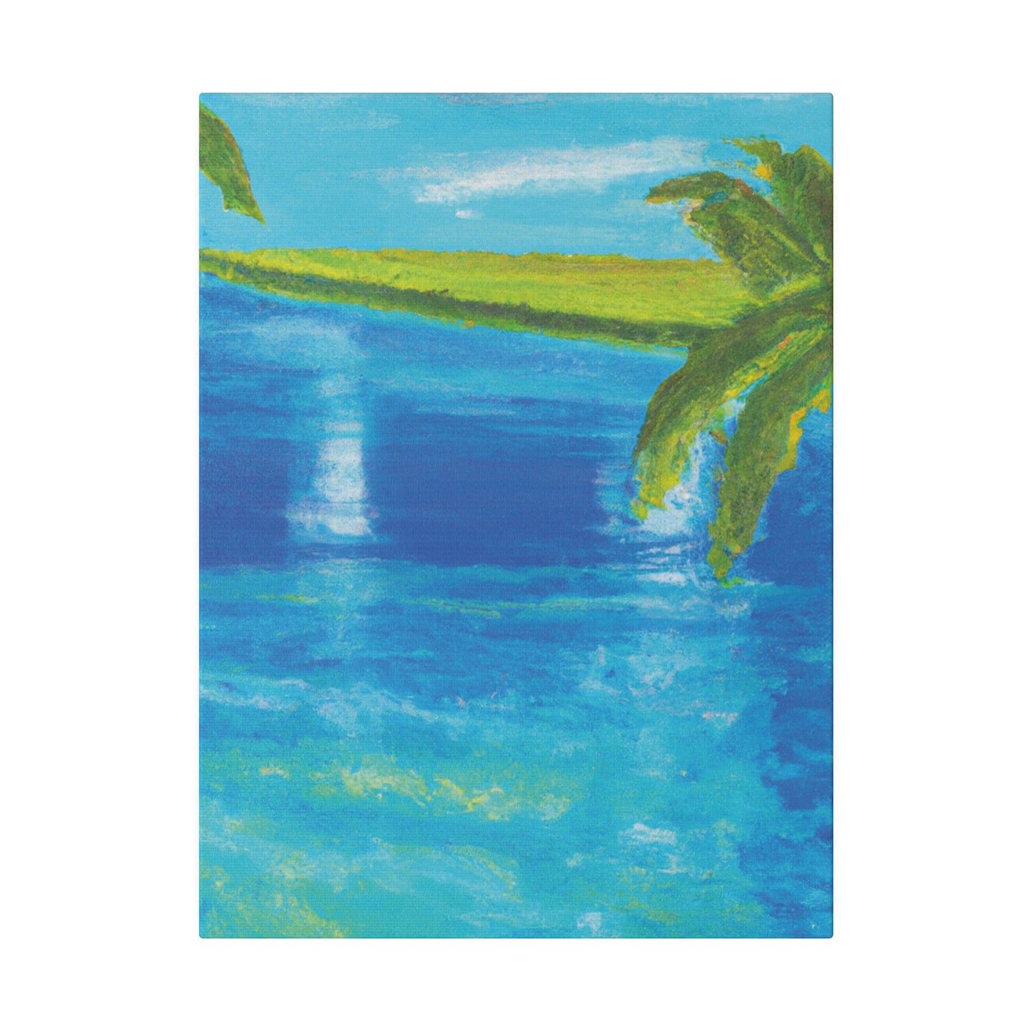 6359F - Bahamas Ocean Painting Print | Bahamas | Ocean | Beach | Poster | Home Decor | Wall Art | Canvas