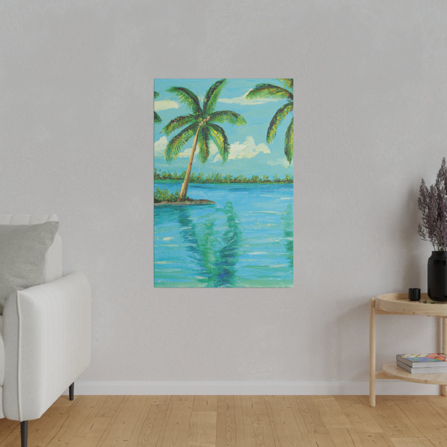 8276T - Bahamas Ocean Painting Print | Bahamas | Ocean | Beach | Poster | Home Decor | Wall Art | Canvas