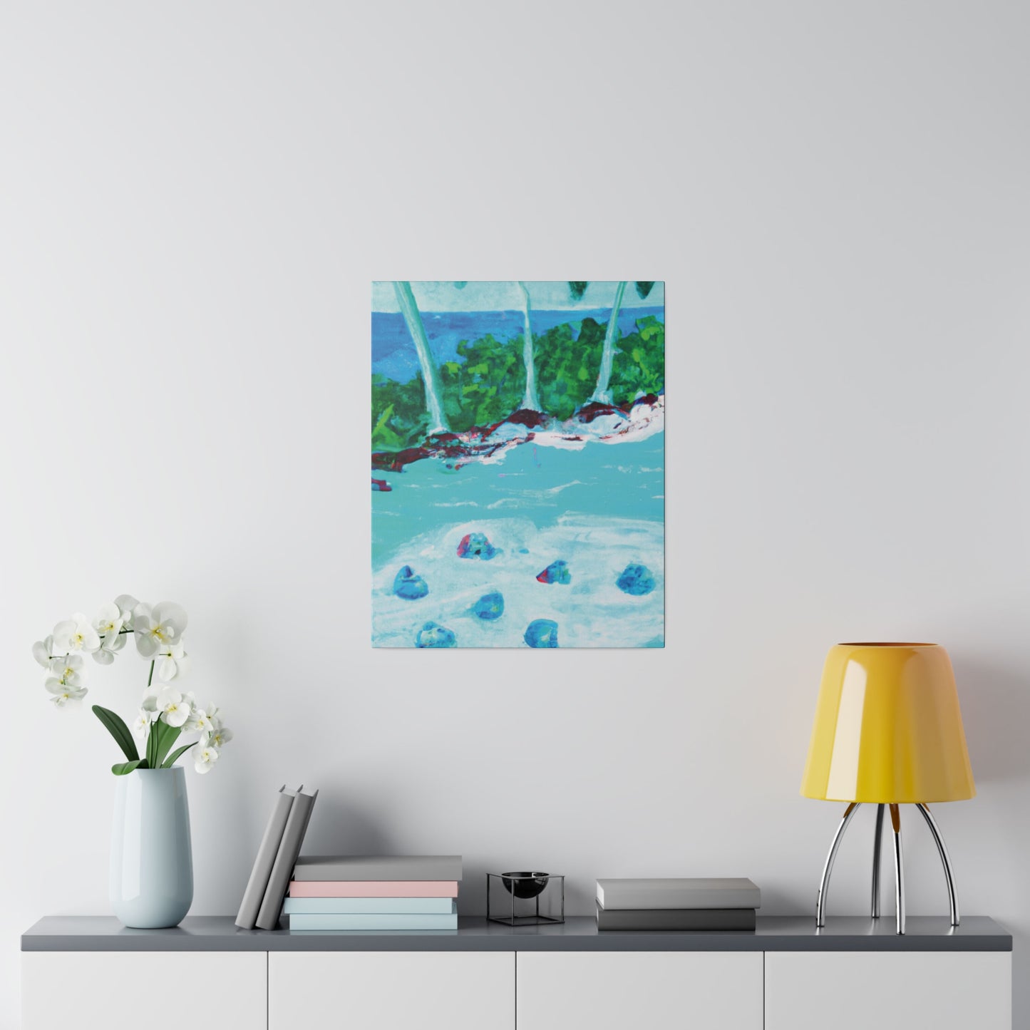 6791E - Bahamas Ocean Painting Print | Bahamas | Ocean | Beach | Poster | Home Decor | Wall Art | Canvas