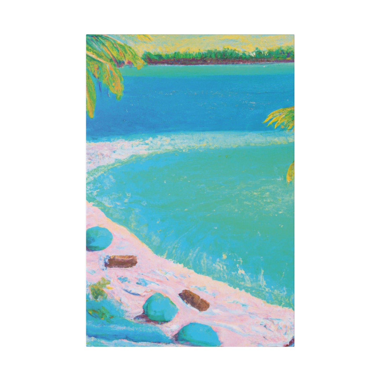 7342G - Bahamas Ocean Painting Print | Bahamas | Ocean | Beach | Poster | Home Decor | Wall Art | Canvas