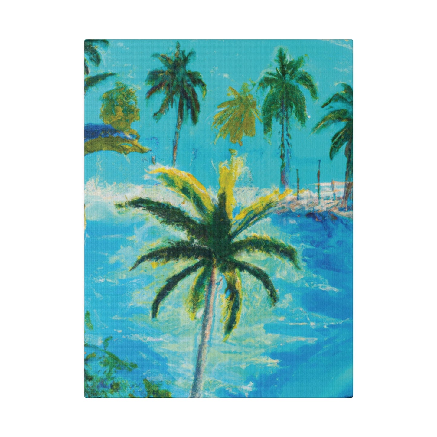 9794R - Bahamas Ocean Painting Print | Bahamas | Ocean | Beach | Poster | Home Decor | Wall Art | Canvas