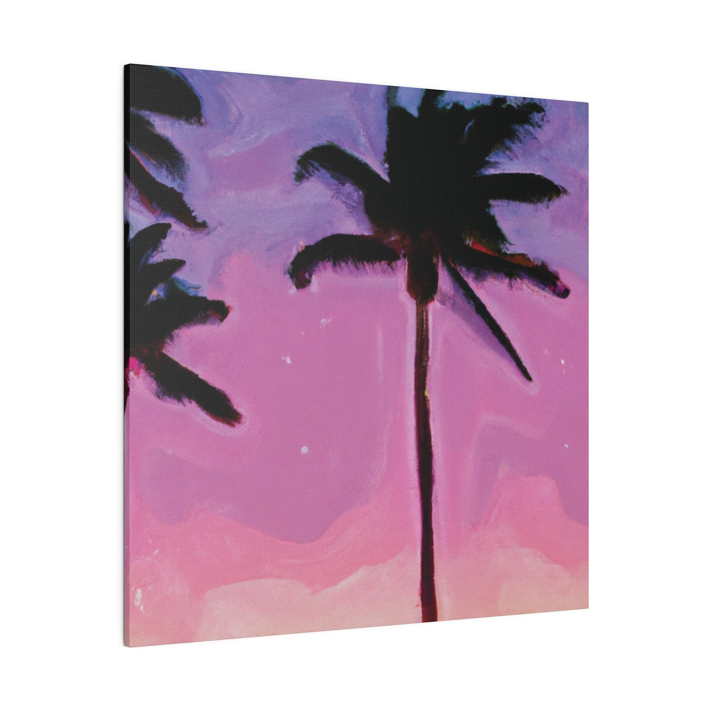 7801Y - Miami Beach Sunset Painting Print | Miami | Beach | Sunset | Poster | Home Decor | Wall Art | Canvas