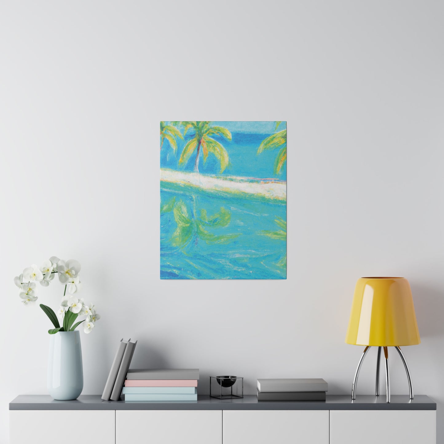 9213P - Bahamas Ocean Painting Print | Bahamas | Ocean | Beach | Poster | Home Decor | Wall Art | Canvas