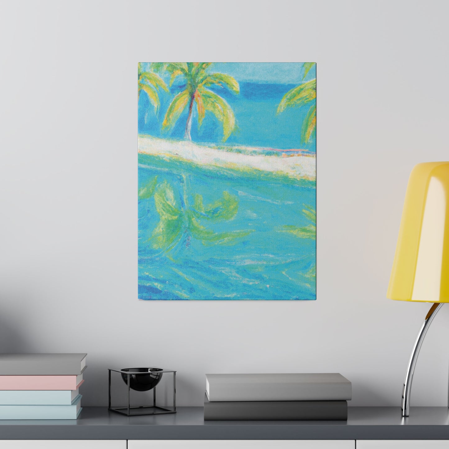 9213P - Bahamas Ocean Painting Print | Bahamas | Ocean | Beach | Poster | Home Decor | Wall Art | Canvas