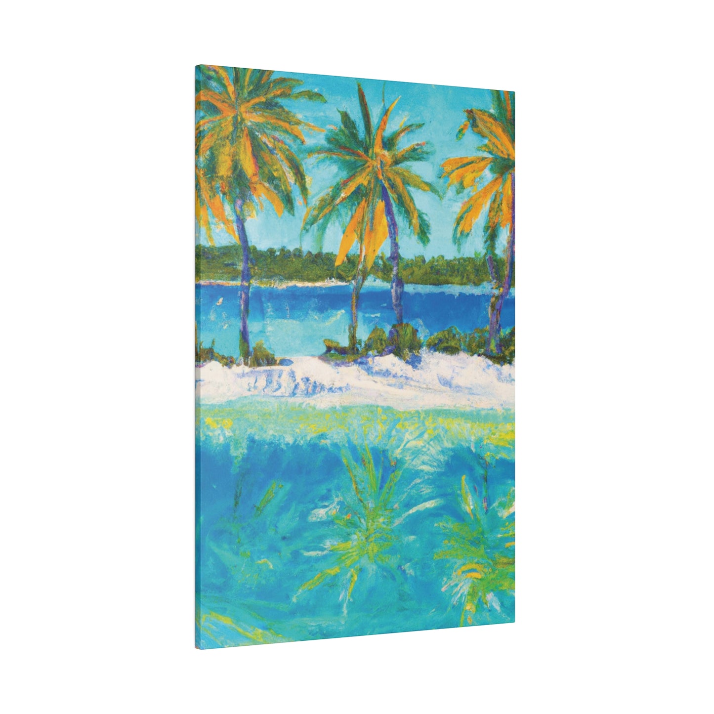 2367X - Bahamas Ocean Painting Print | Bahamas | Ocean | Beach | Poster | Home Decor | Wall Art | Canvas