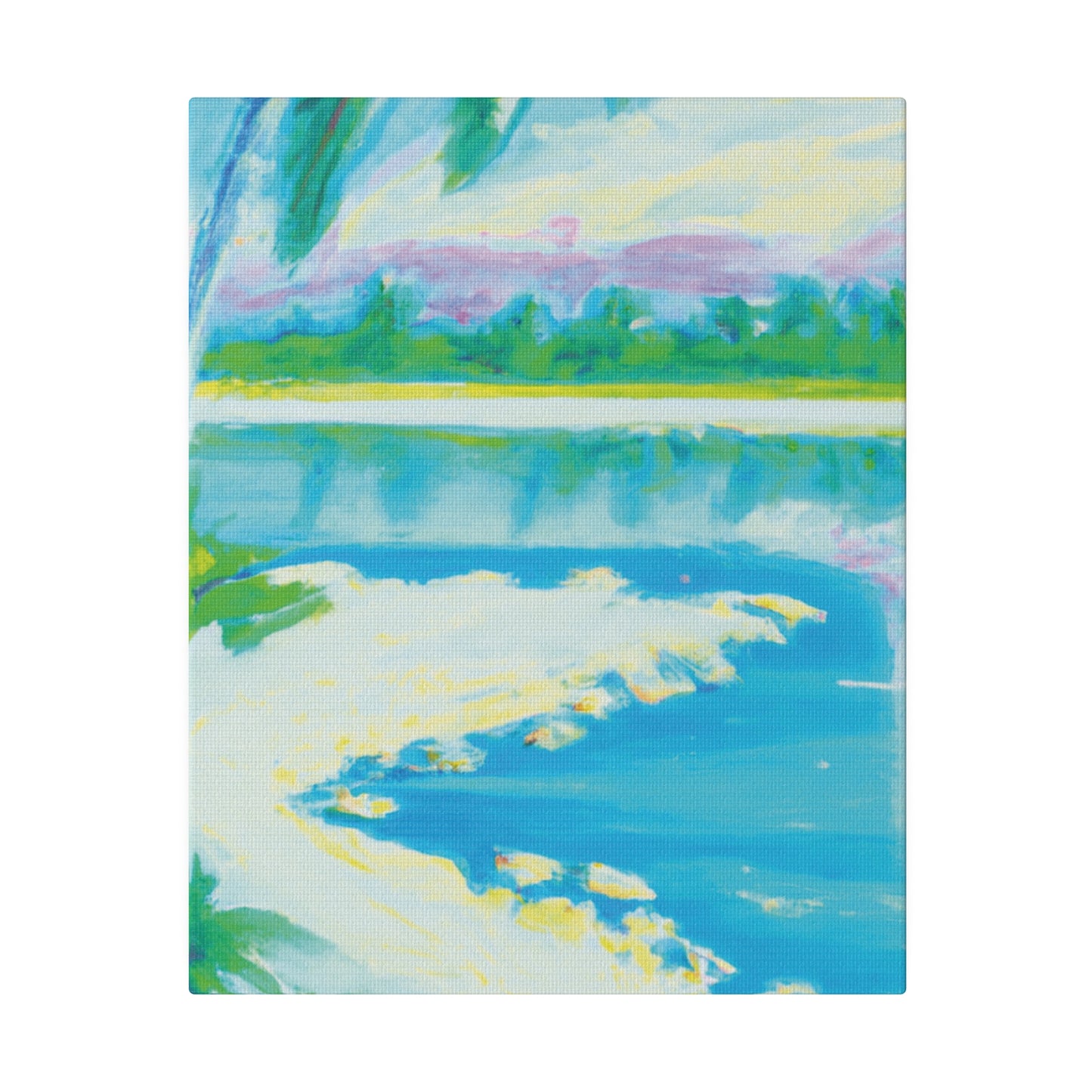 4501F - Bahamas Ocean Painting Print | Bahamas | Ocean | Beach | Poster | Home Decor | Wall Art | Canvas