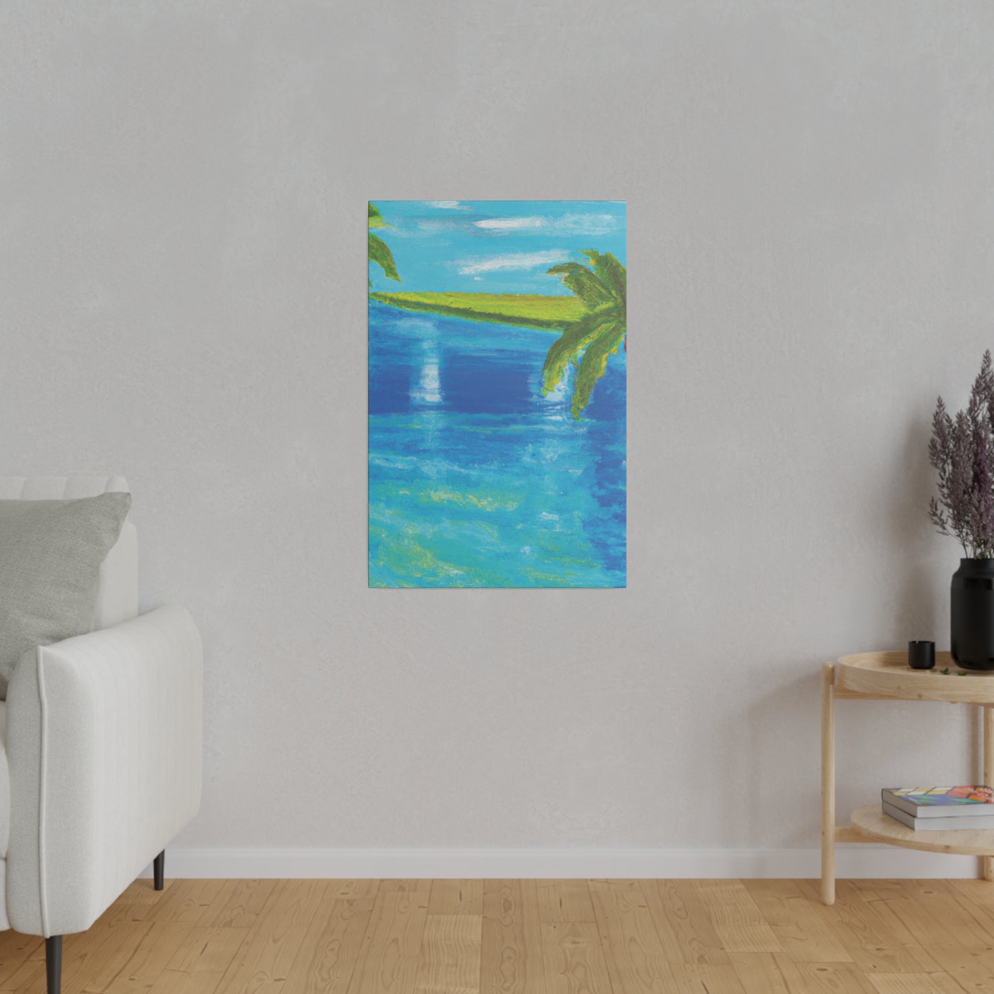 6359F - Bahamas Ocean Painting Print | Bahamas | Ocean | Beach | Poster | Home Decor | Wall Art | Canvas