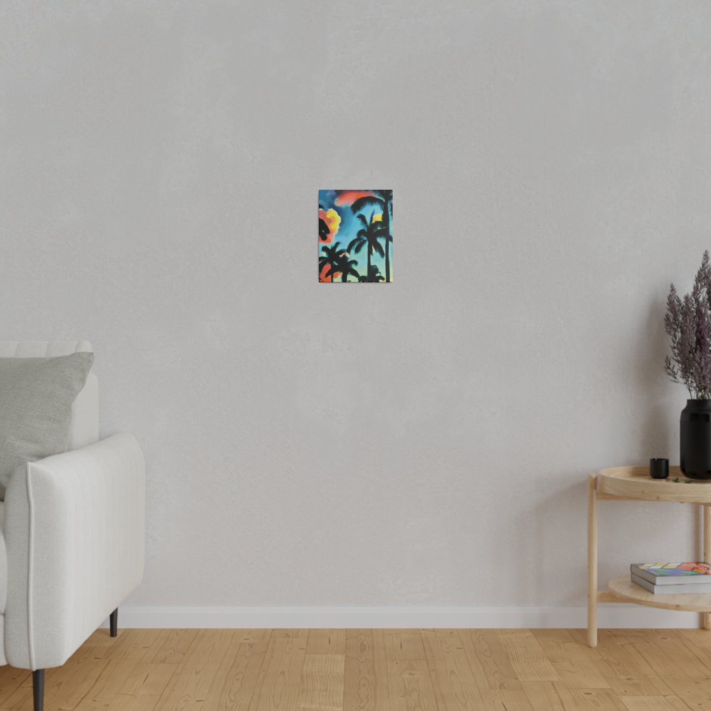 8724W - Miami Beach Sunset Painting Print | Miami | Beach | Sunset | Poster | Home Decor | Wall Art | Canvas