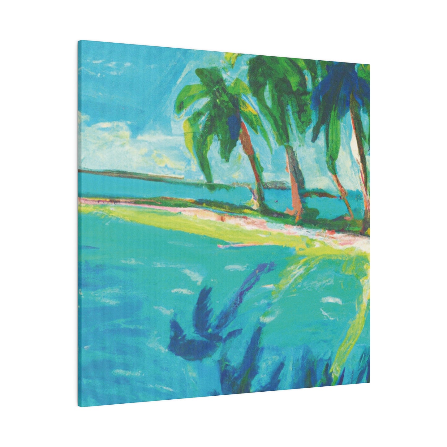 7326Z - Bahamas Ocean Painting Print | Bahamas | Ocean | Beach | Poster | Home Decor | Wall Art | Canvas