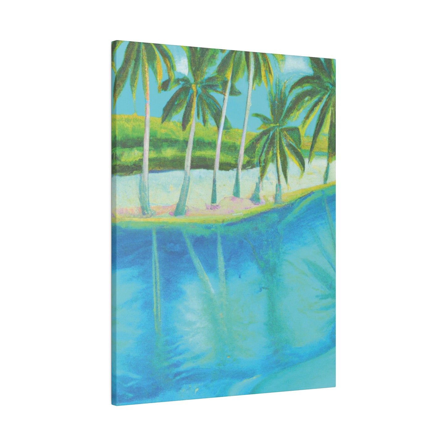 5436R - Bahamas Ocean Painting Print | Bahamas | Ocean | Beach | Poster | Home Decor | Wall Art | Canvas