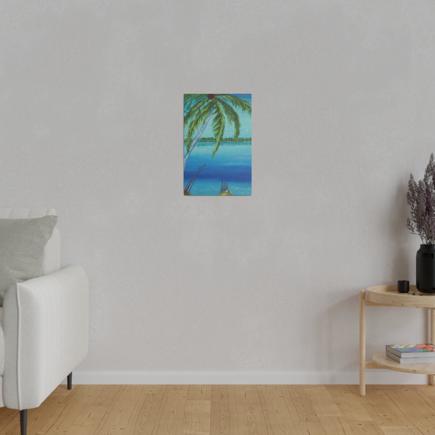 6874M - Bahamas Ocean Painting Print | Bahamas | Ocean | Beach | Poster | Home Decor | Wall Art | Canvas