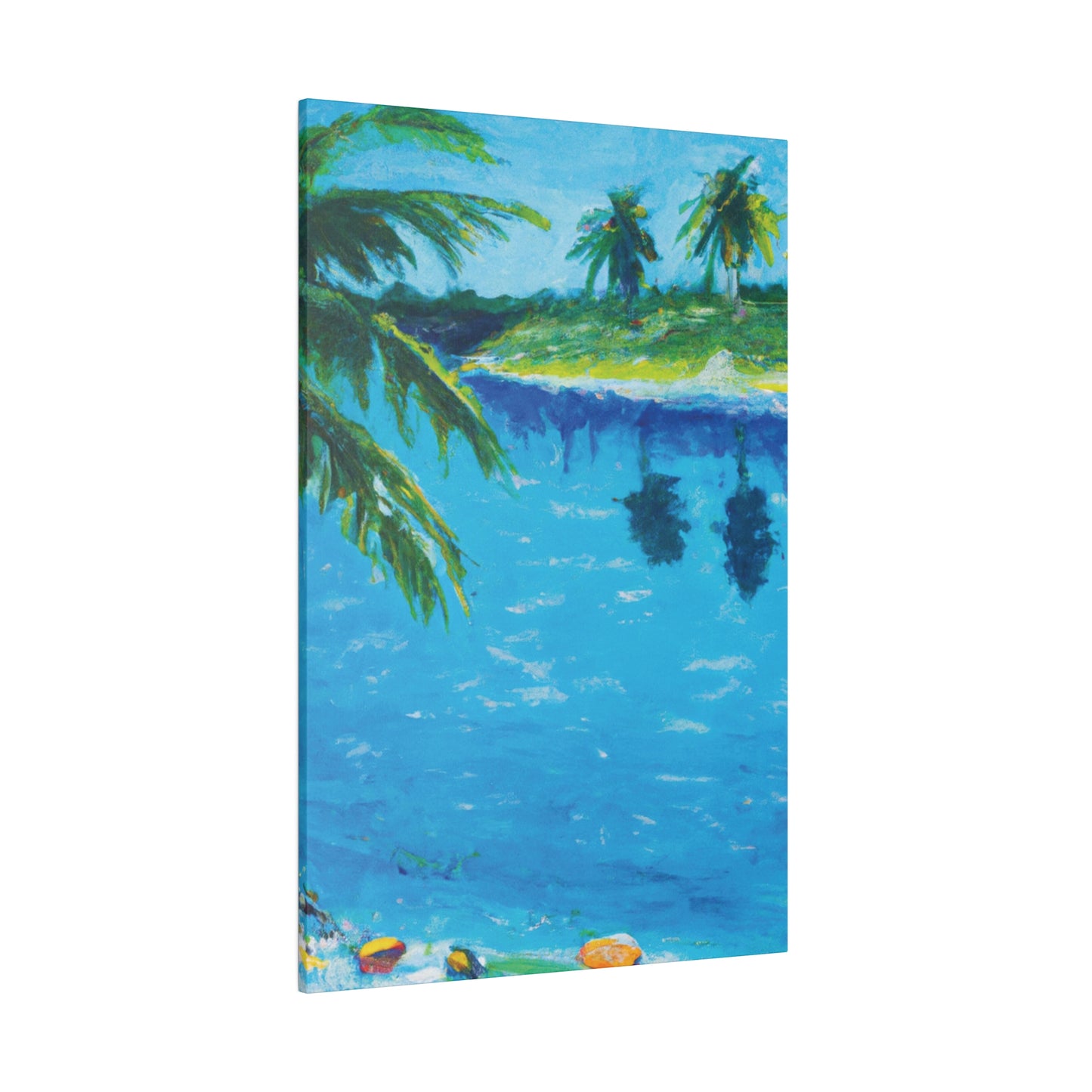 4568T - Bahamas Ocean Painting Print | Bahamas | Ocean | Beach | Poster | Home Decor | Wall Art | Canvas