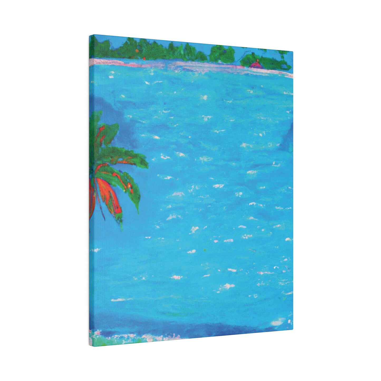 5286G - Bahamas Ocean Painting Print | Bahamas | Ocean | Beach | Poster | Home Decor | Wall Art | Canvas