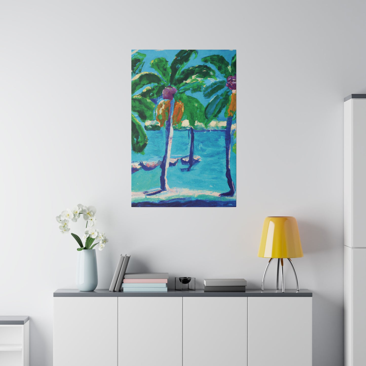 2944U - Bahamas Ocean Painting Print | Bahamas | Ocean | Beach | Poster | Home Decor | Wall Art | Canvas