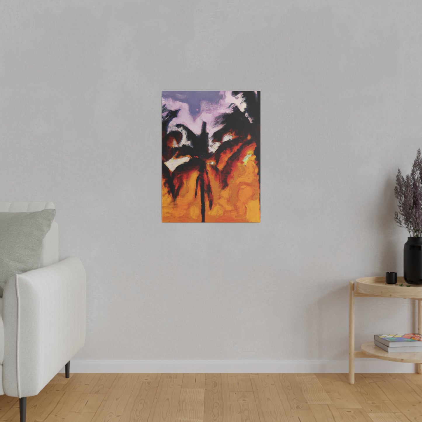 2537V - Miami Beach Sunset Painting Print | Miami | Beach | Sunset | Poster | Home Decor | Wall Art | Canvas