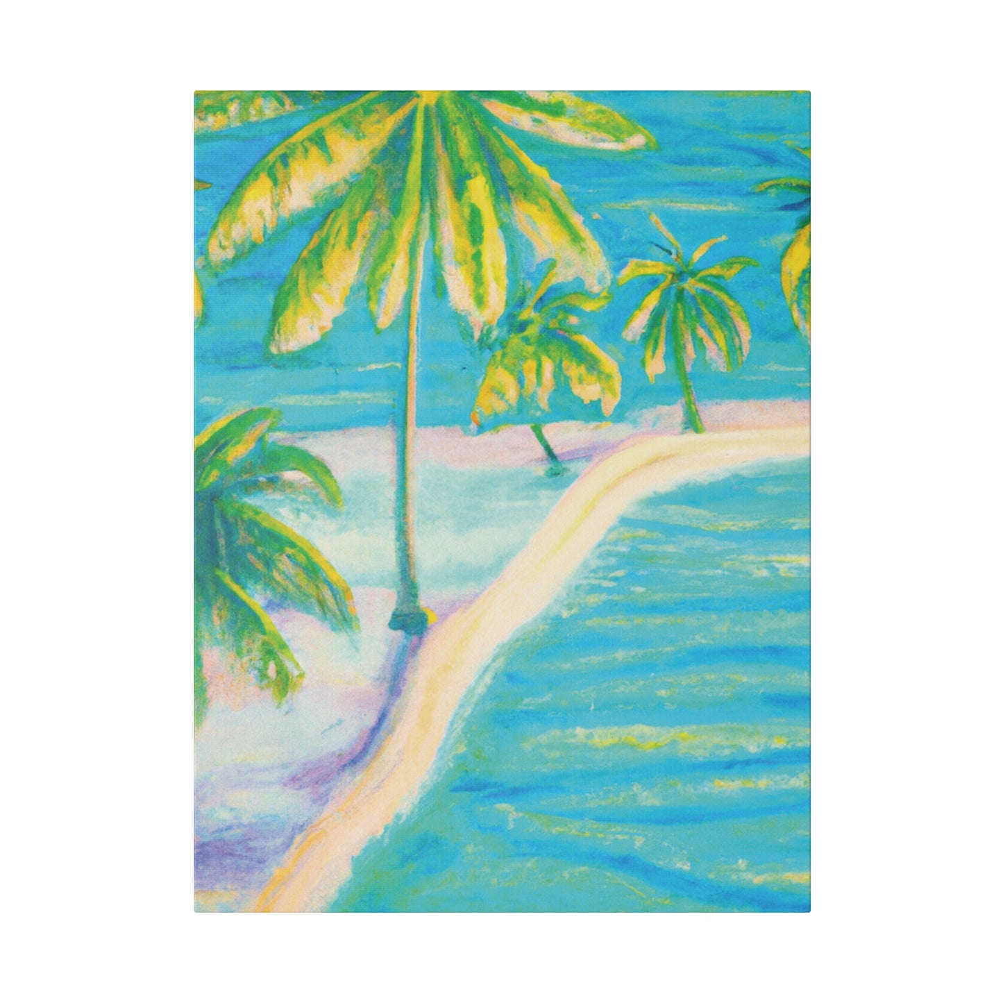 9662V - Bahamas Ocean Painting Print | Bahamas | Ocean | Beach | Poster | Home Decor | Wall Art | Canvas