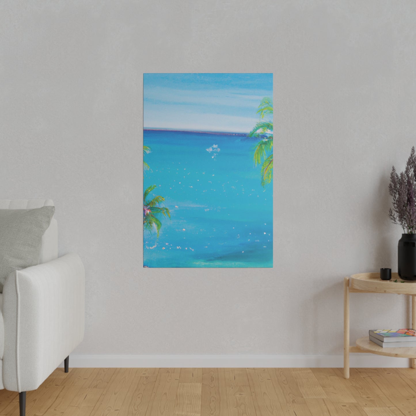 5683U - Bahamas Ocean Painting Print | Bahamas | Ocean | Beach | Poster | Home Decor | Wall Art | Canvas