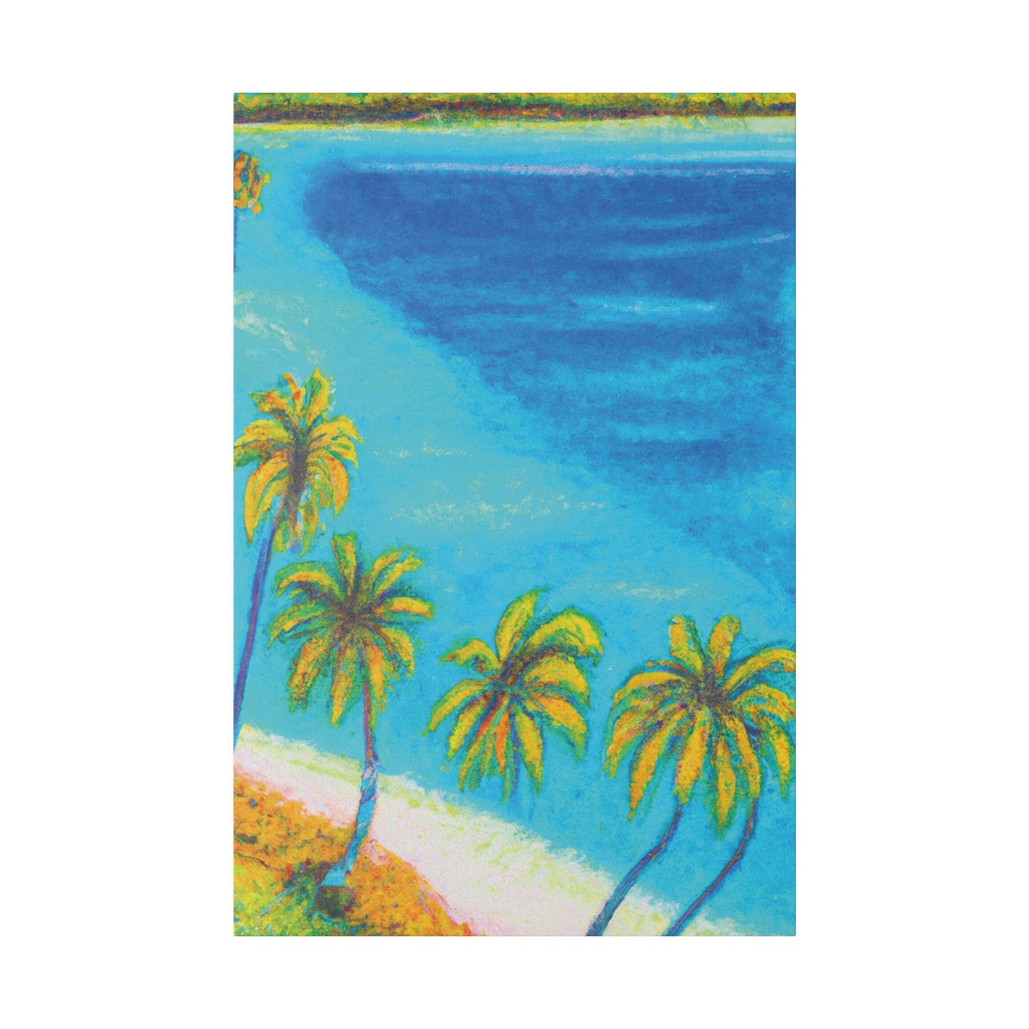 1588G - Bahamas Ocean Painting Print | Bahamas | Ocean | Beach | Poster | Home Decor | Wall Art | Canvas