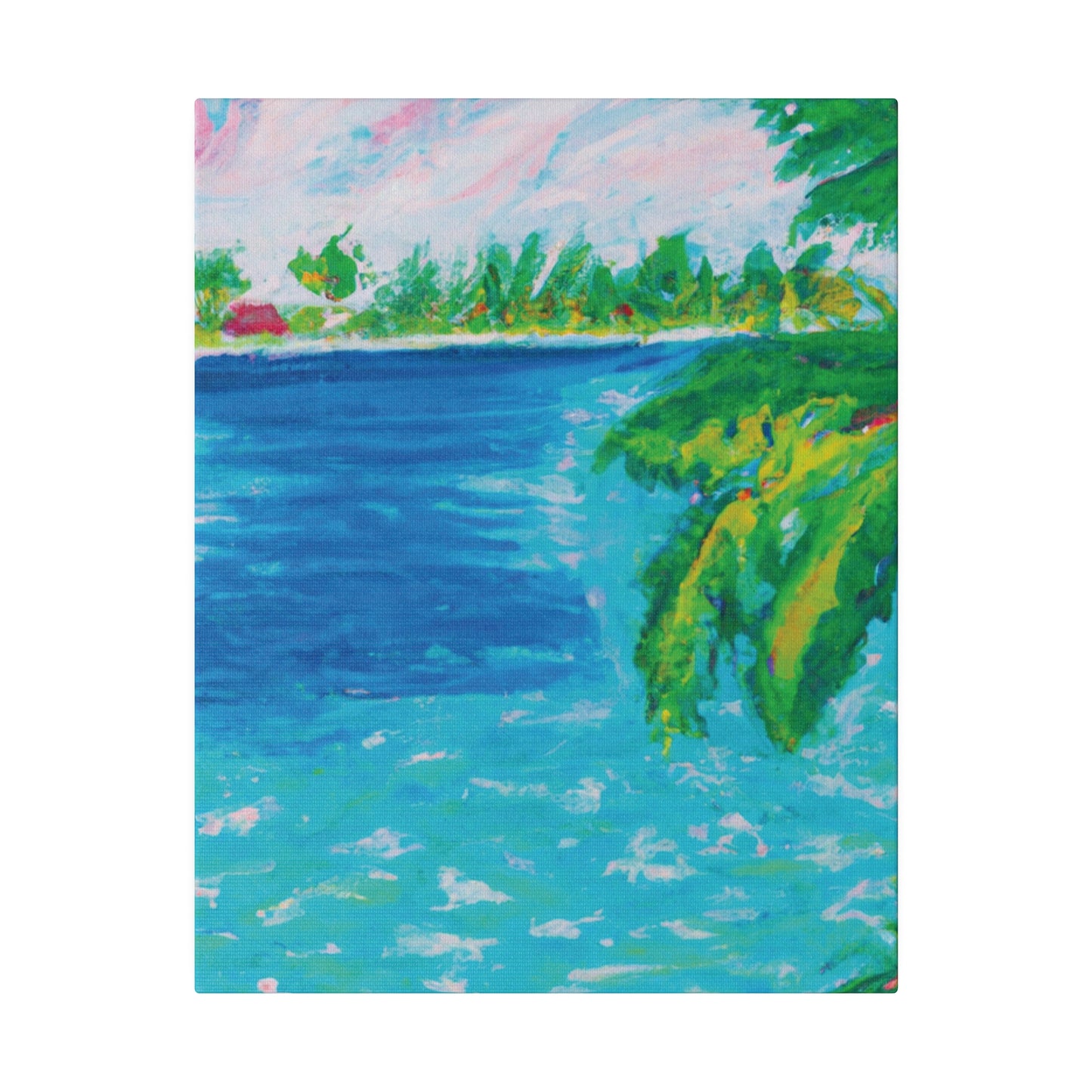 3265X - Bahamas Ocean Painting Print | Bahamas | Ocean | Beach | Poster | Home Decor | Wall Art | Canvas