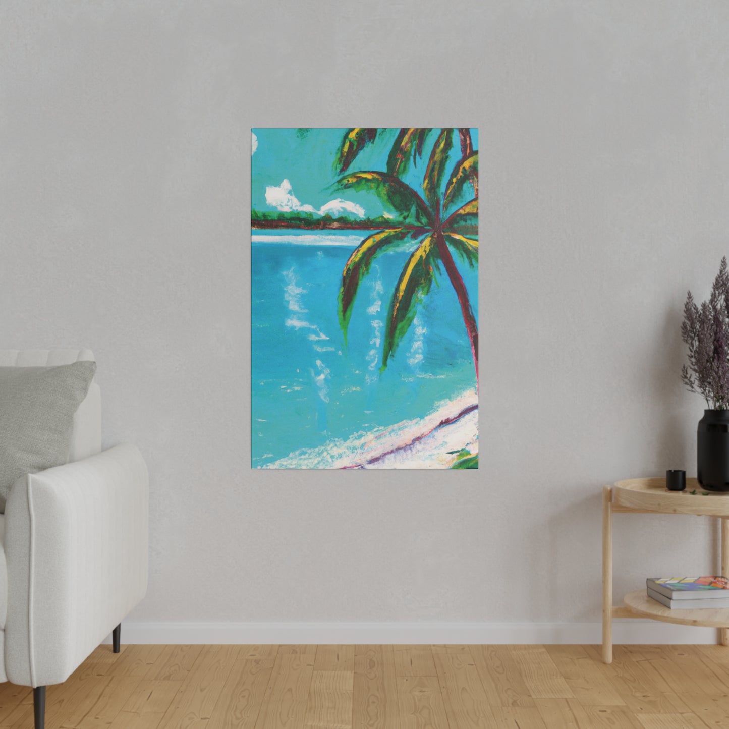 3917M - Bahamas Ocean Painting Print | Bahamas | Ocean | Beach | Poster | Home Decor | Wall Art | Canvas