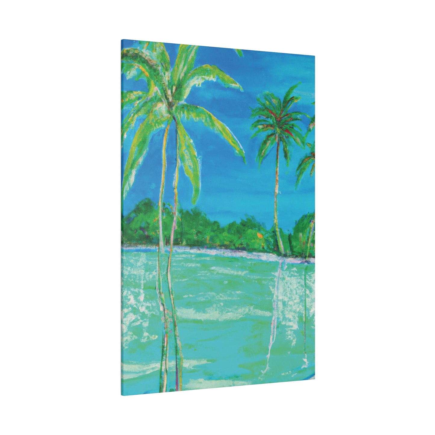 5185A - Bahamas Ocean Painting Print | Bahamas | Ocean | Beach | Poster | Home Decor | Wall Art | Canvas