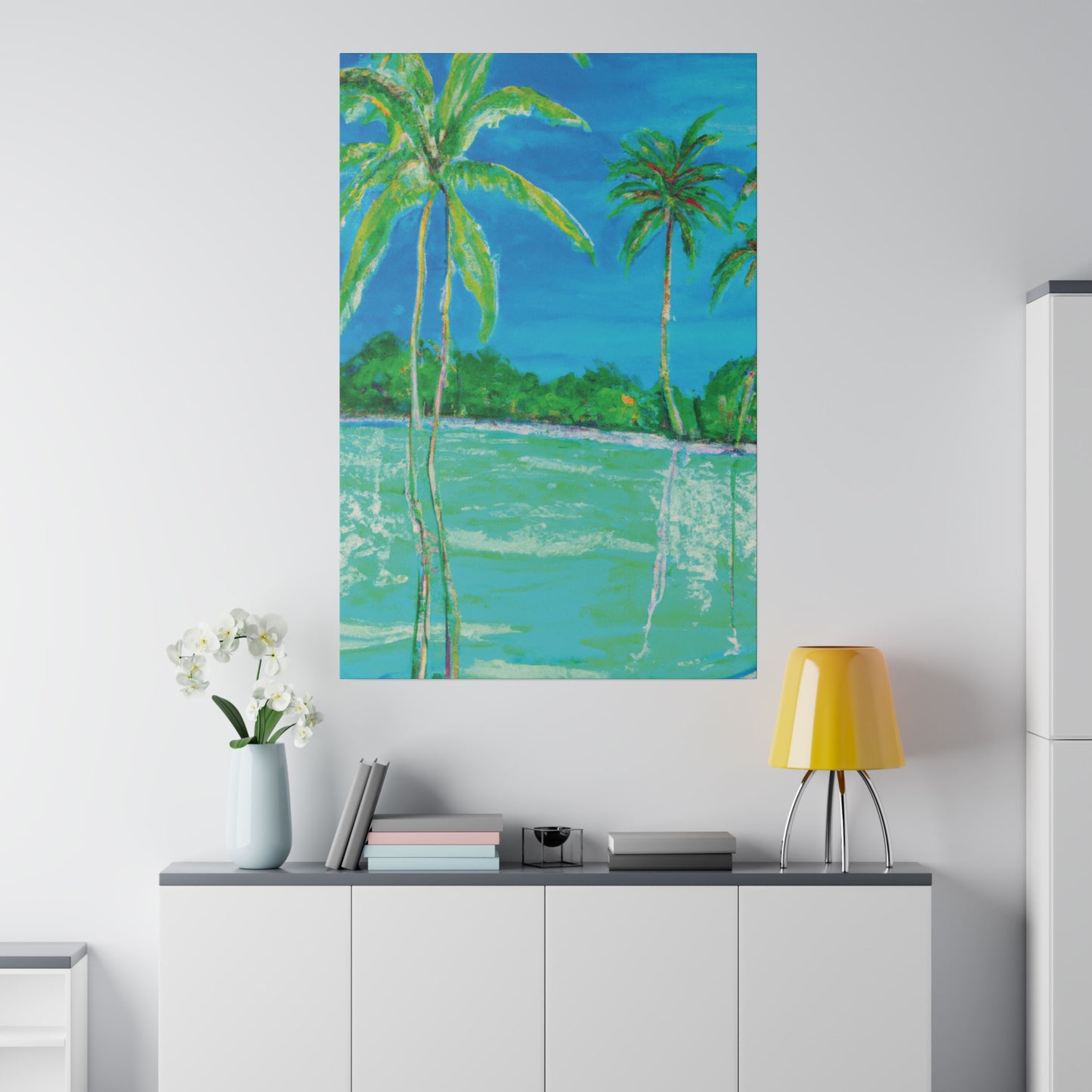 5185A - Bahamas Ocean Painting Print | Bahamas | Ocean | Beach | Poster | Home Decor | Wall Art | Canvas