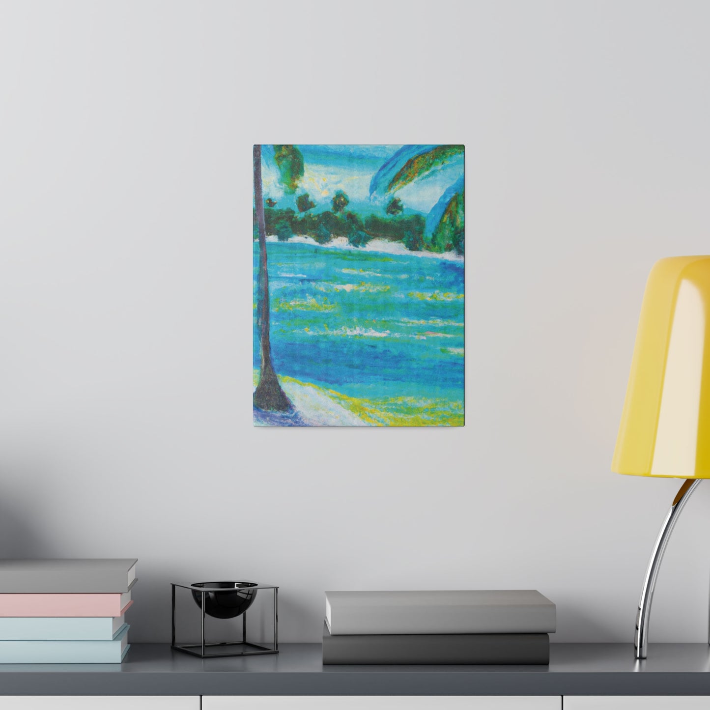 5874R - Bahamas Ocean Painting Print | Bahamas | Ocean | Beach | Poster | Home Decor | Wall Art | Canvas