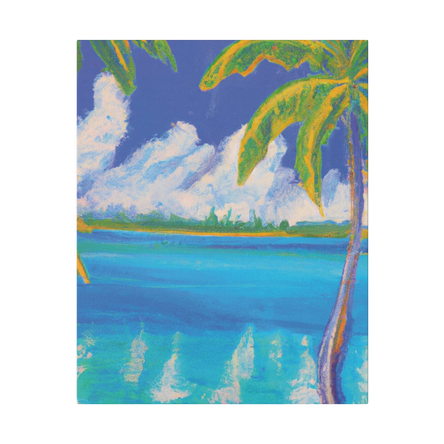 3054I - Bahamas Ocean Painting Print | Bahamas | Ocean | Beach | Poster | Home Decor | Wall Art | Canvas