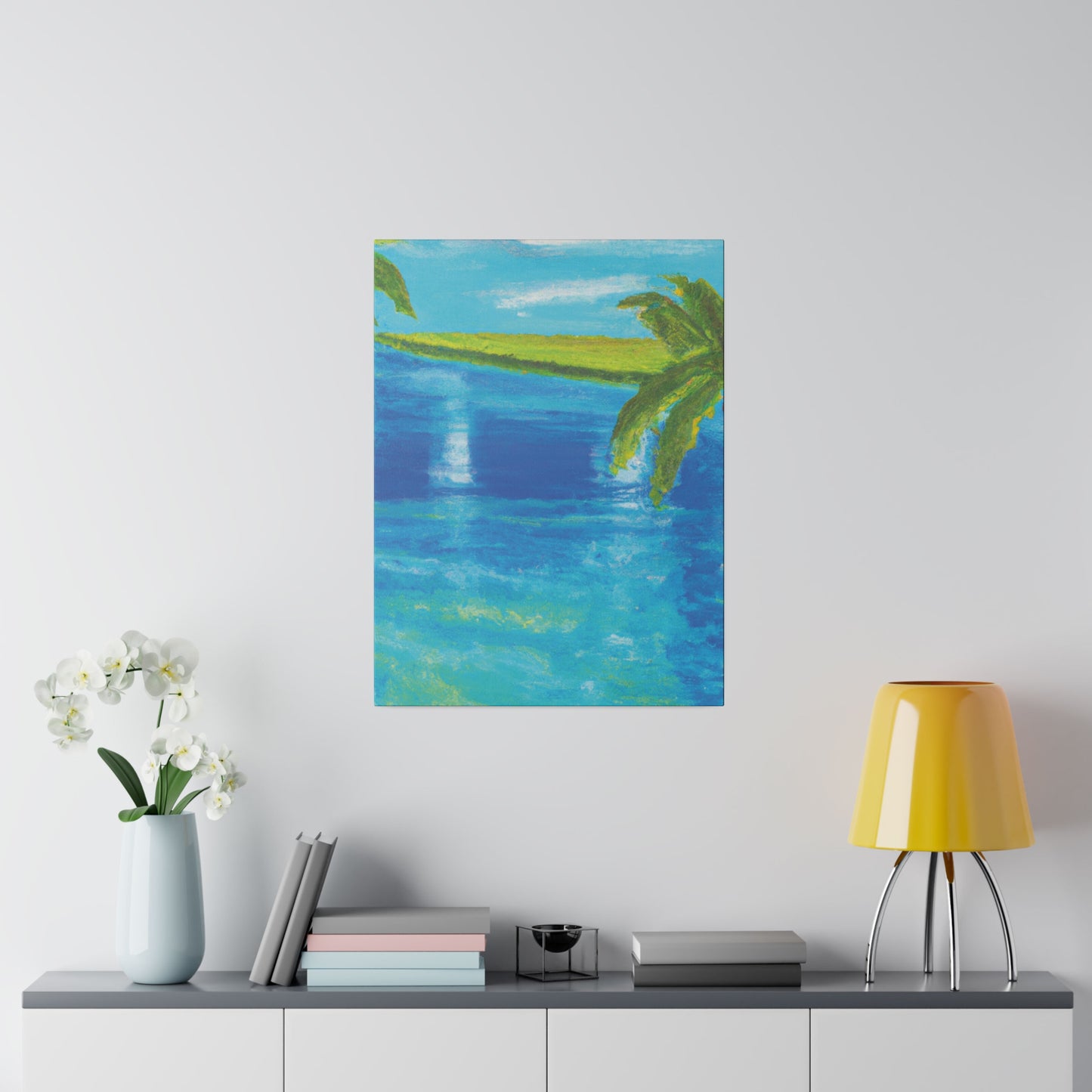 6359F - Bahamas Ocean Painting Print | Bahamas | Ocean | Beach | Poster | Home Decor | Wall Art | Canvas