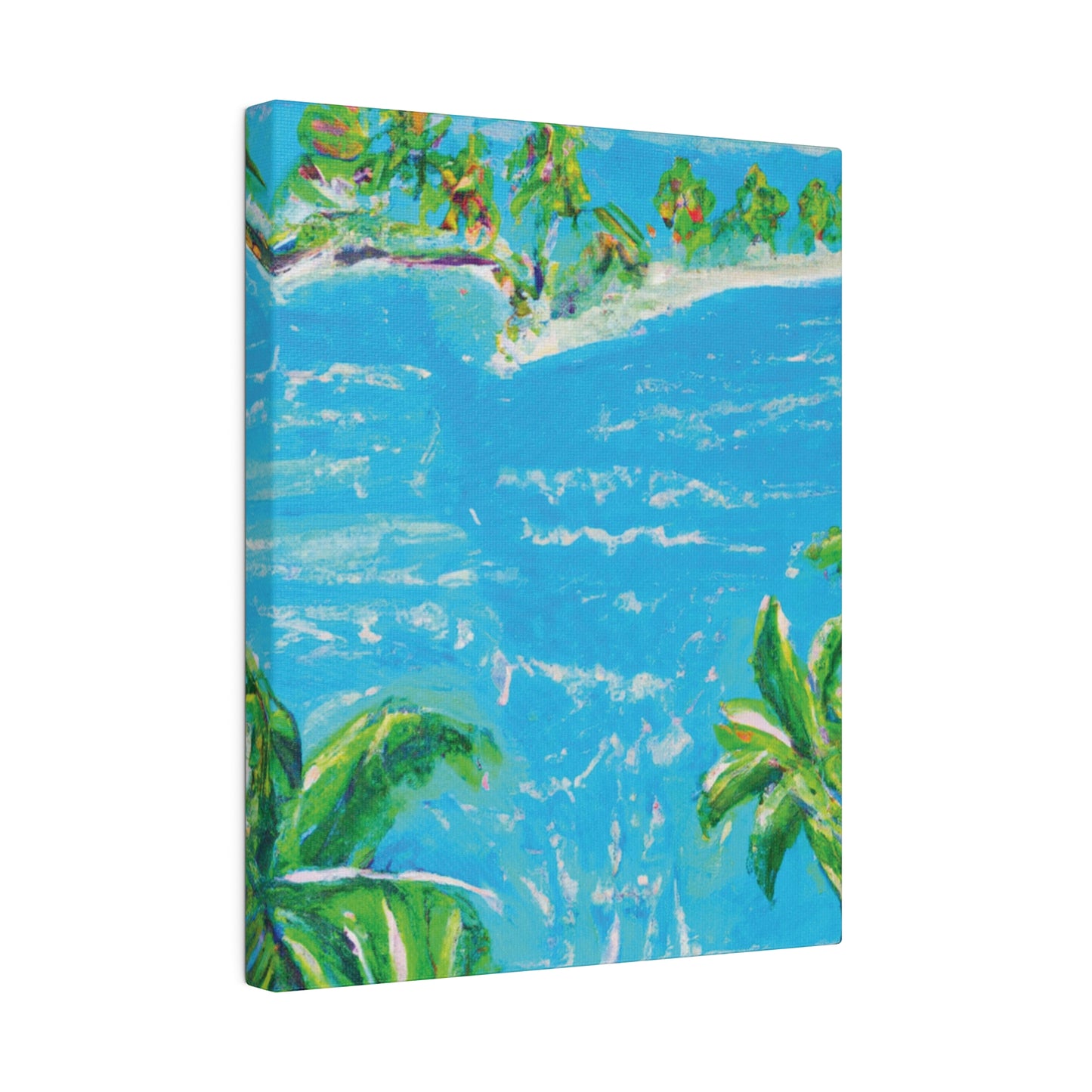 9413O - Bahamas Ocean Painting Print | Bahamas | Ocean | Beach | Poster | Home Decor | Wall Art | Canvas