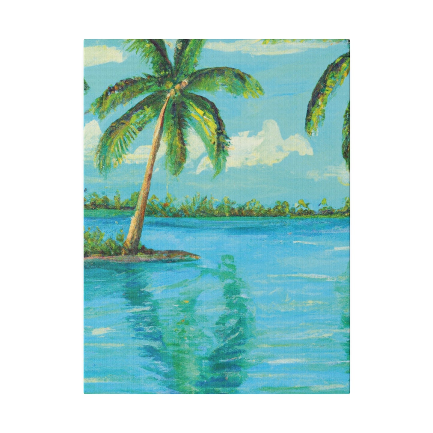 8276T - Bahamas Ocean Painting Print | Bahamas | Ocean | Beach | Poster | Home Decor | Wall Art | Canvas