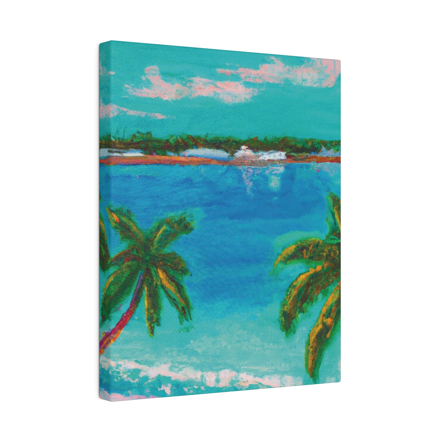 6836G - Bahamas Ocean Painting Print | Bahamas | Ocean | Beach | Poster | Home Decor | Wall Art | Canvas