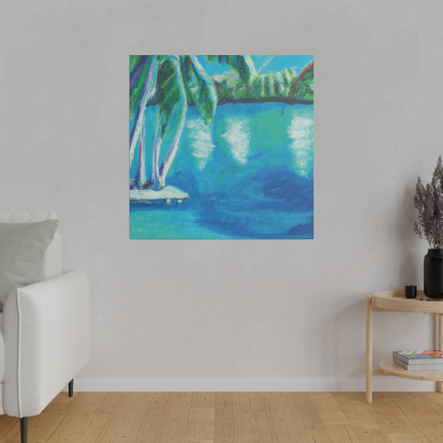 3187V - Bahamas Ocean Painting Print | Bahamas | Ocean | Beach | Poster | Home Decor | Wall Art | Canvas