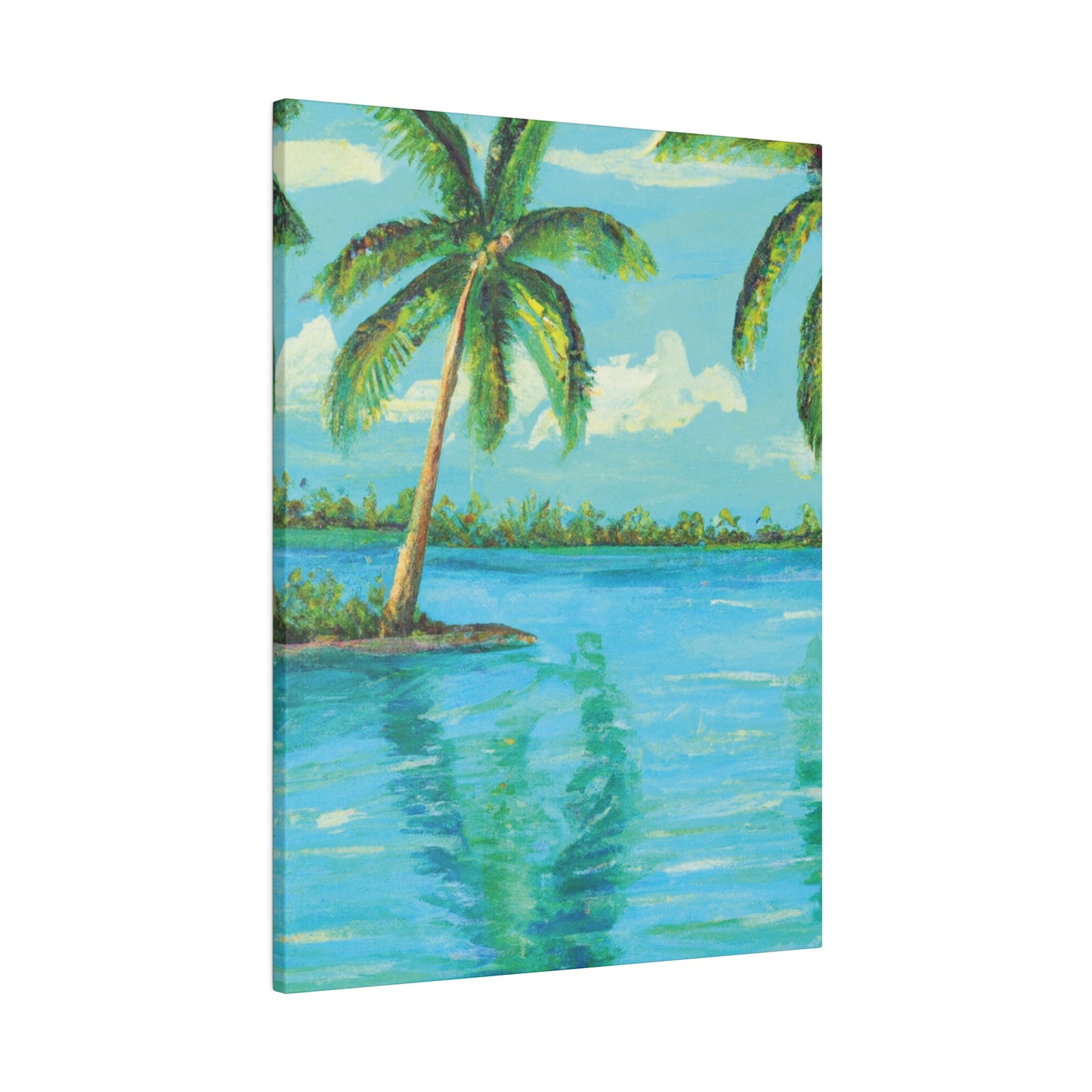 8276T - Bahamas Ocean Painting Print | Bahamas | Ocean | Beach | Poster | Home Decor | Wall Art | Canvas