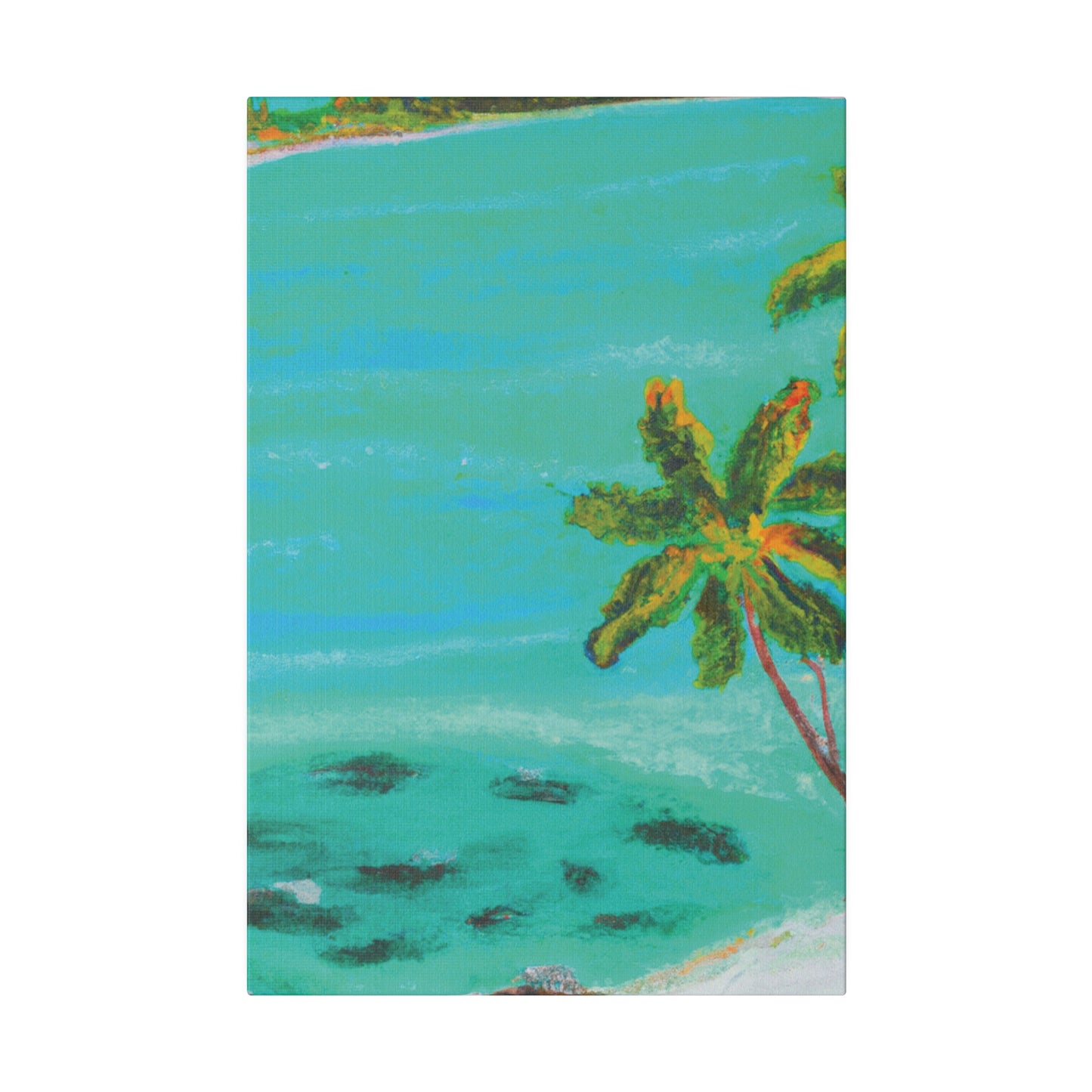 1417P - Bahamas Ocean Painting Print | Bahamas | Ocean | Beach | Poster | Home Decor | Wall Art | Canvas