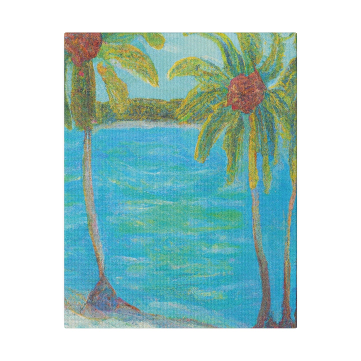 3357G - Bahamas Ocean Painting Print | Bahamas | Ocean | Beach | Poster | Home Decor | Wall Art | Canvas