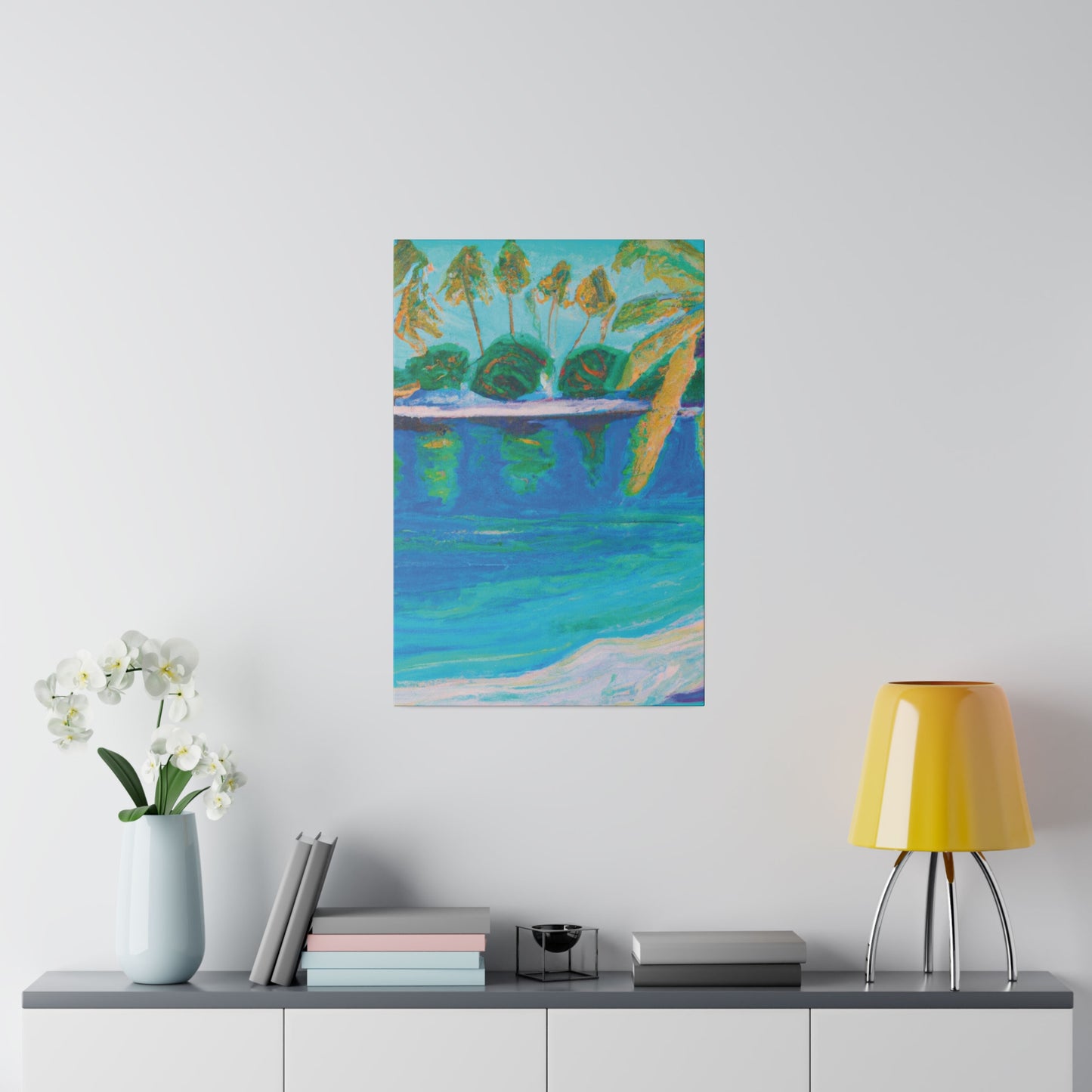 8975V - Bahamas Ocean Painting Print | Bahamas | Ocean | Beach | Poster | Home Decor | Wall Art | Canvas